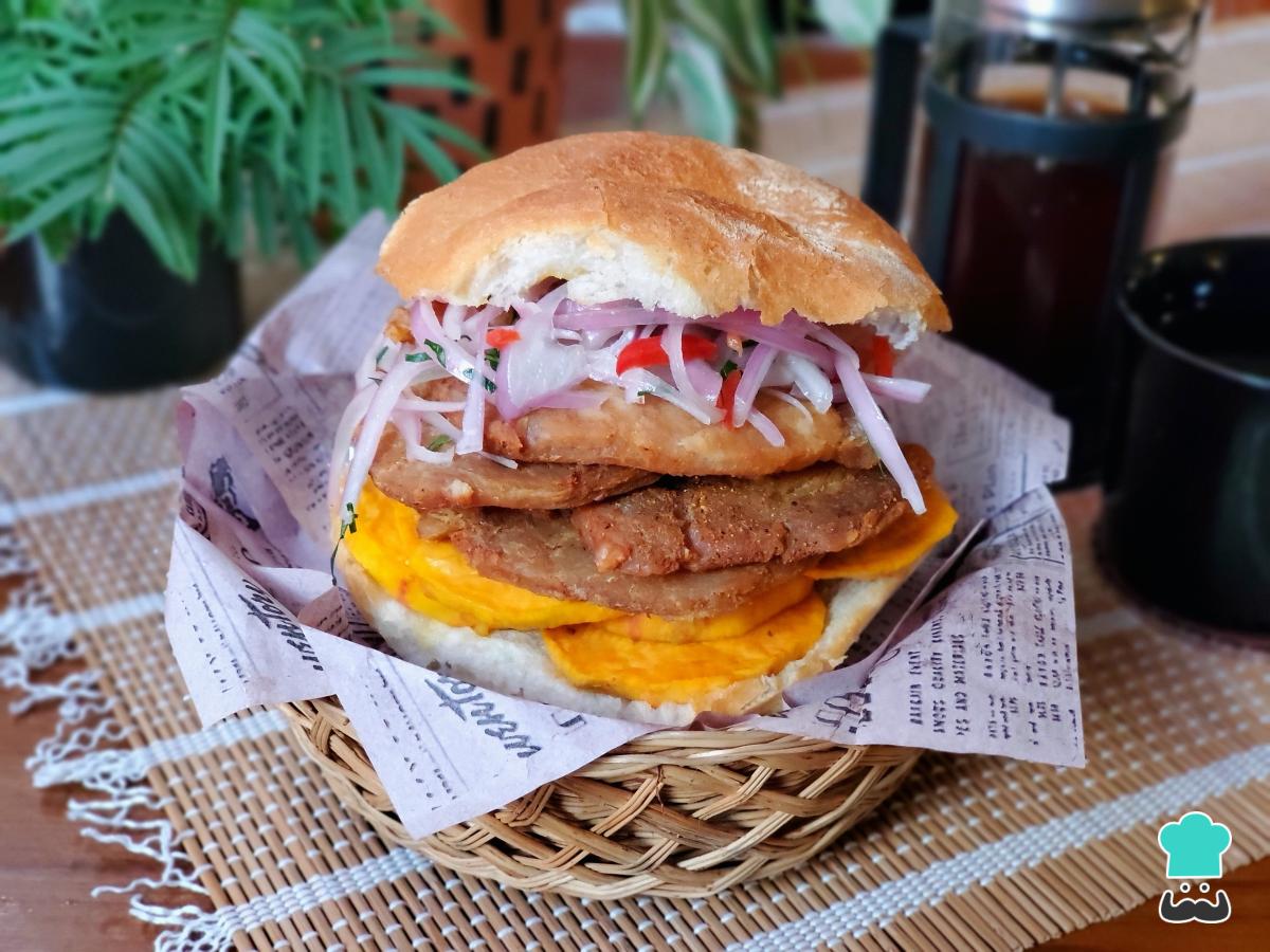 Receta de Pan con chicharrón