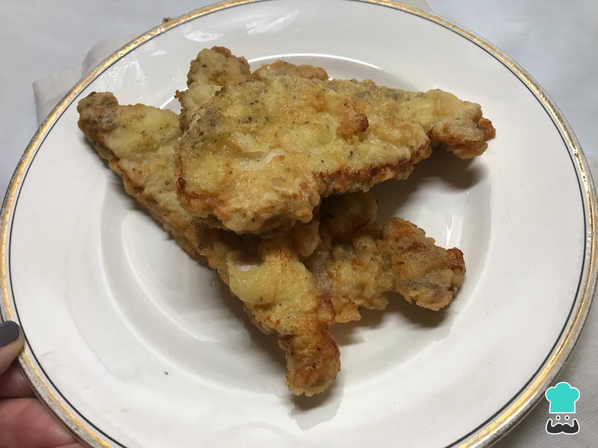 Receta de Milanesas marineras