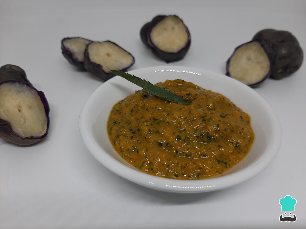 Receta de Ají de huacatay