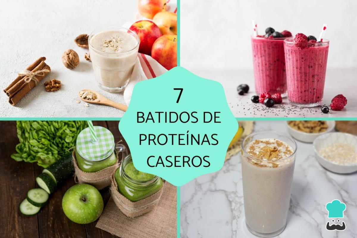 Batidos de proteínas caseros