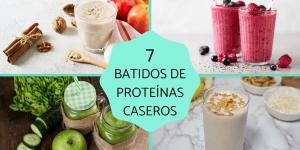 Batidos de proteínas caseros