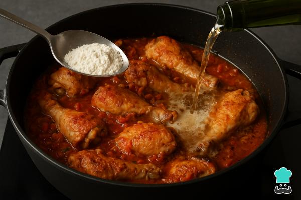 Receta de Pollo rustido de la abuela - Paso 3