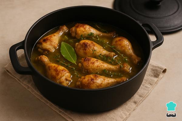 Receta de Pollo rustido de la abuela - Paso 4