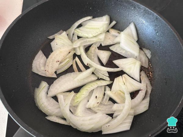 Receta de Quiche de calabacín y bacon - Paso 2