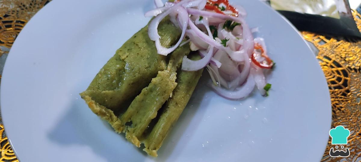 Receta de Tamalitos verdes