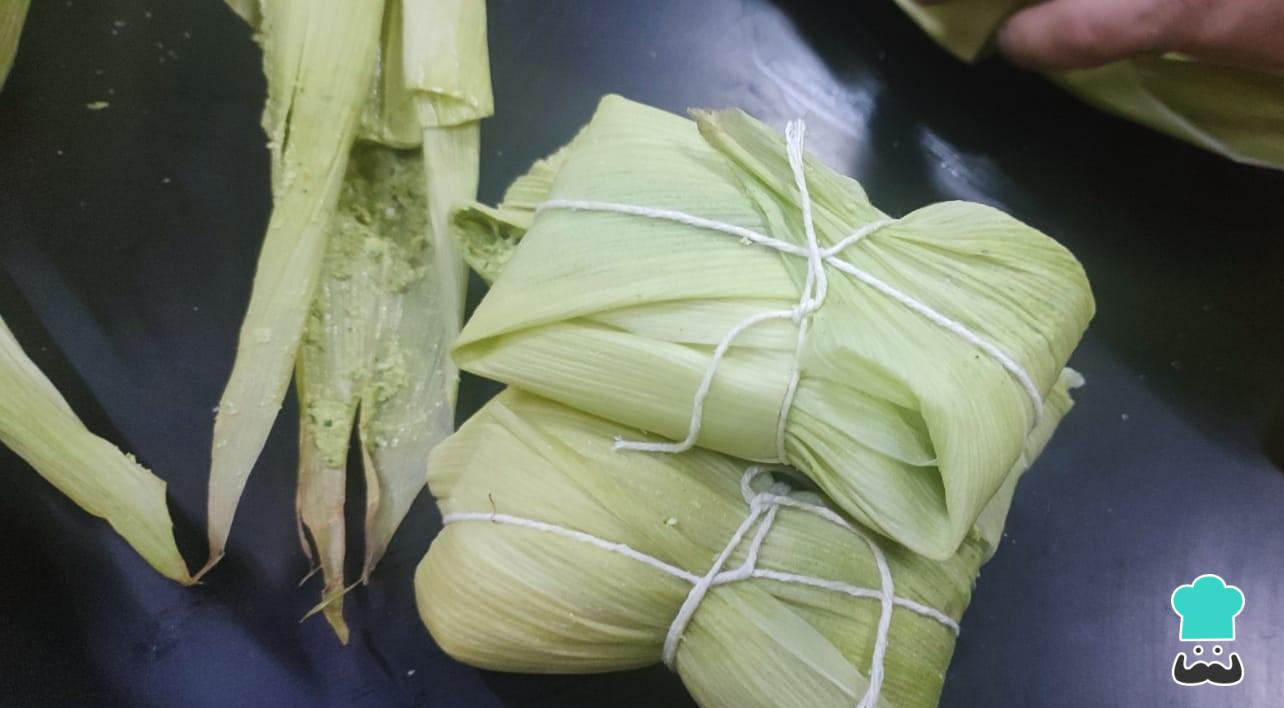 Tamalitos verdes ¡Receta peruana paso a paso!