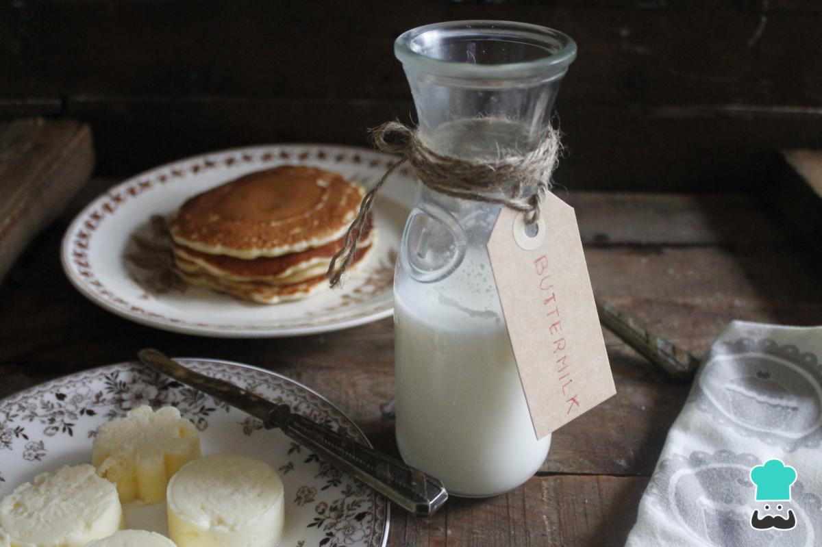 Receta de Suero de mantequilla o buttermilk casero