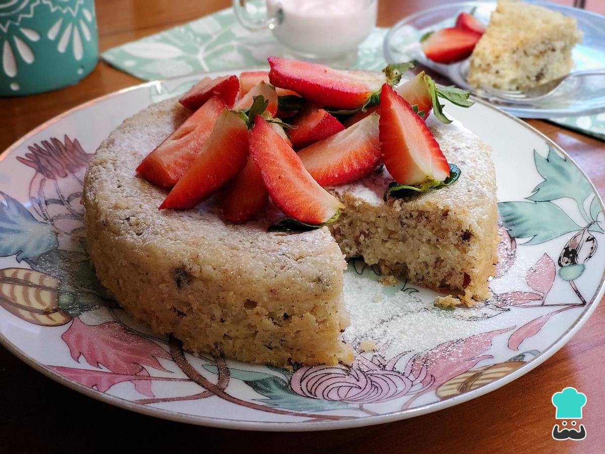 Receta de Bizcocho vegano de yogur