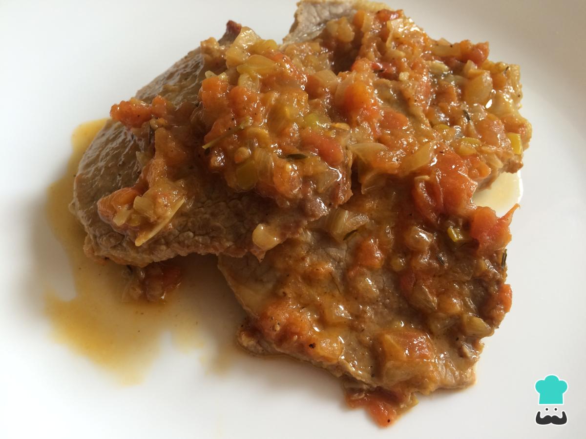 Receta de Muchacho sudado