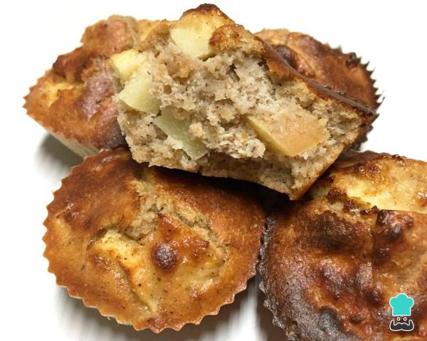 Receta de Muffins de manzana y canela sin gluten