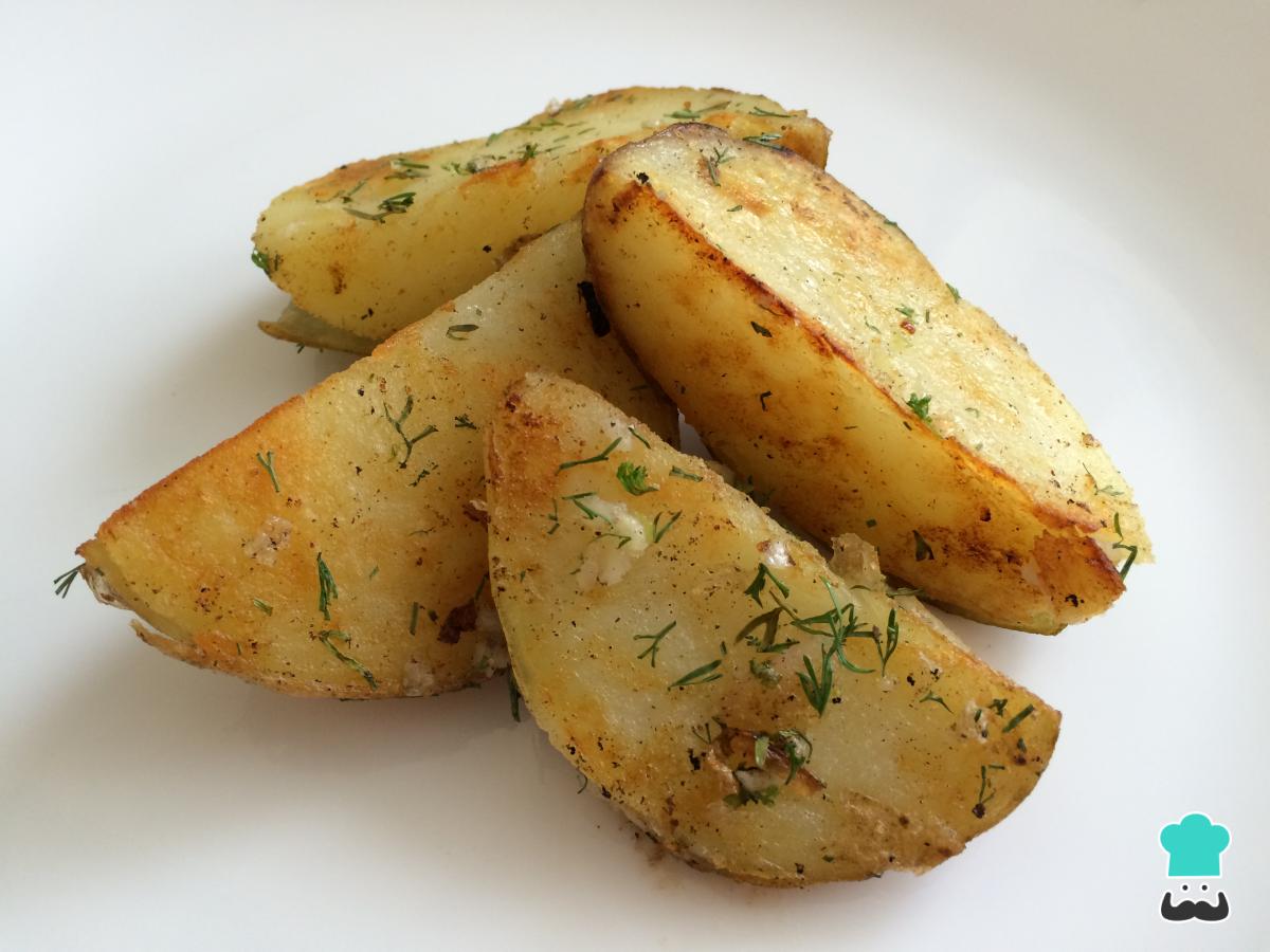 Receta de Papas con cilantro y limón