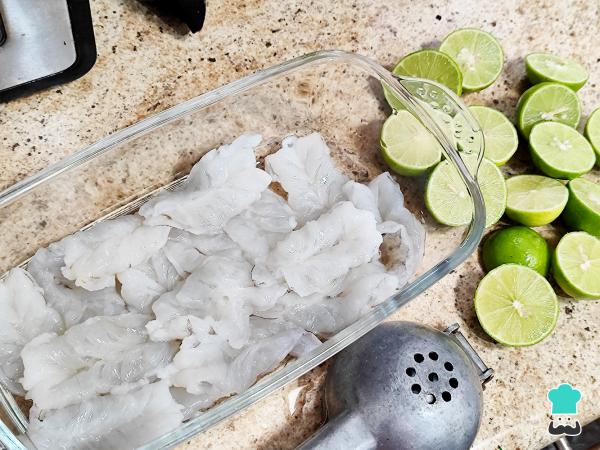 Receta de Aguachile de mango - Paso 2