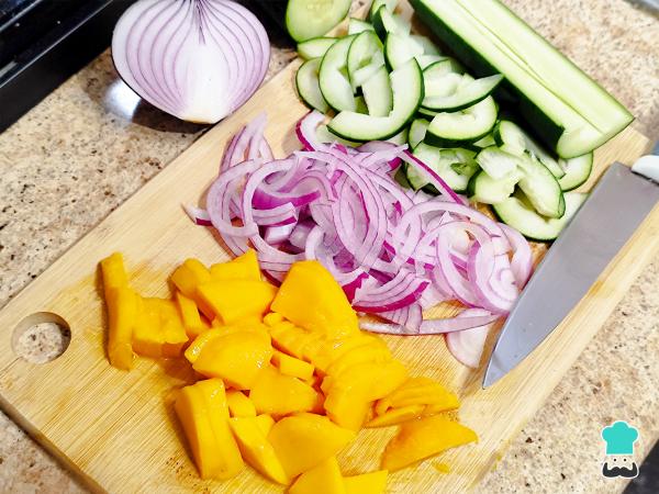 Receta de Aguachile de mango - Paso 3