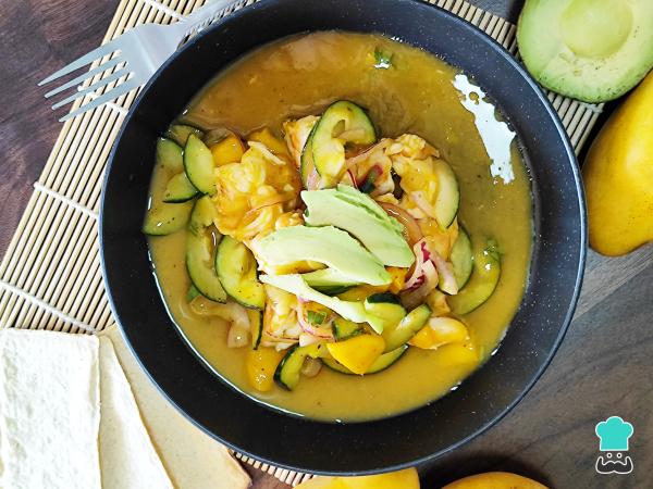 Receta de Aguachile de mango - Paso 8