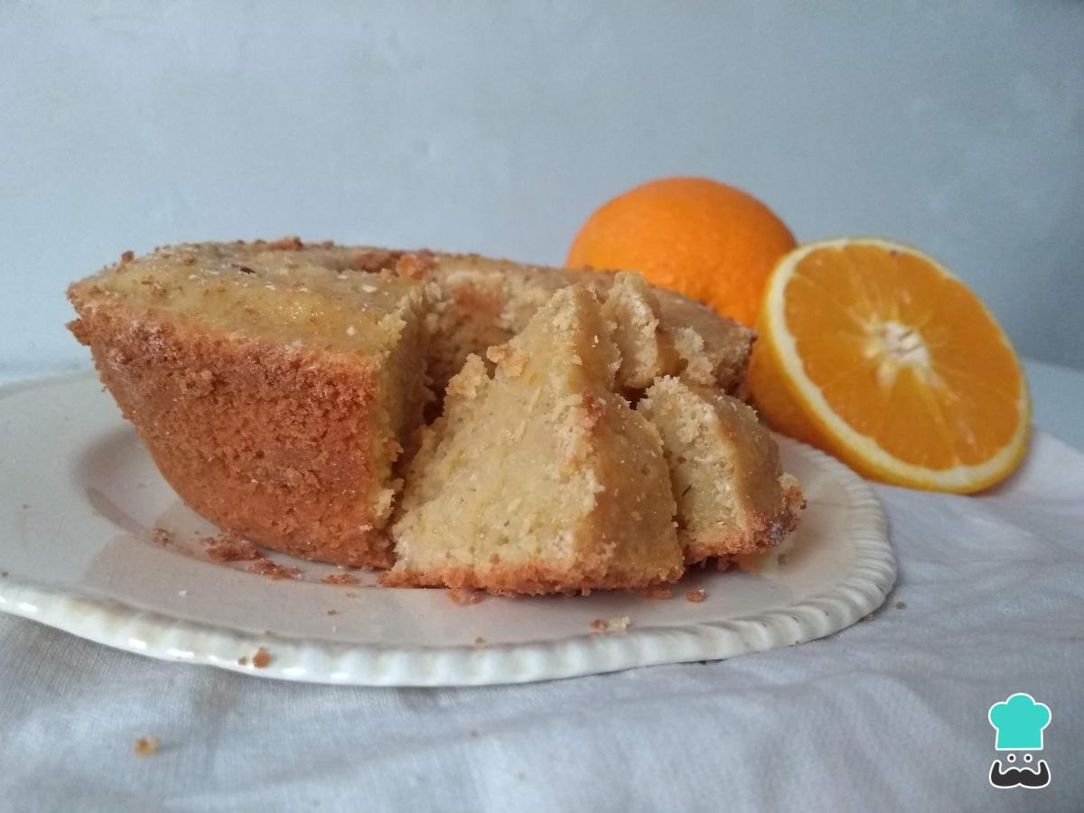 Receta de Budín de naranja sin harina