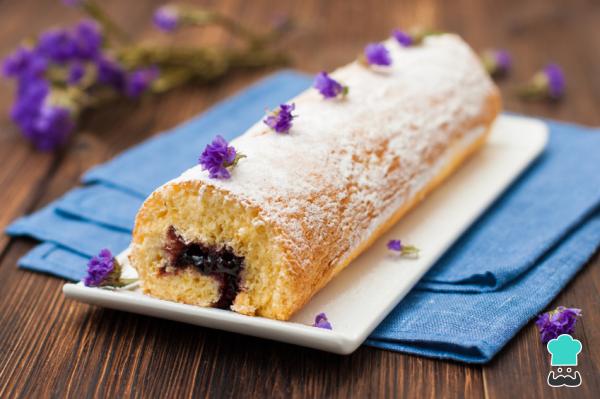 Receta de Brazo de gitano rápido con Thermomix