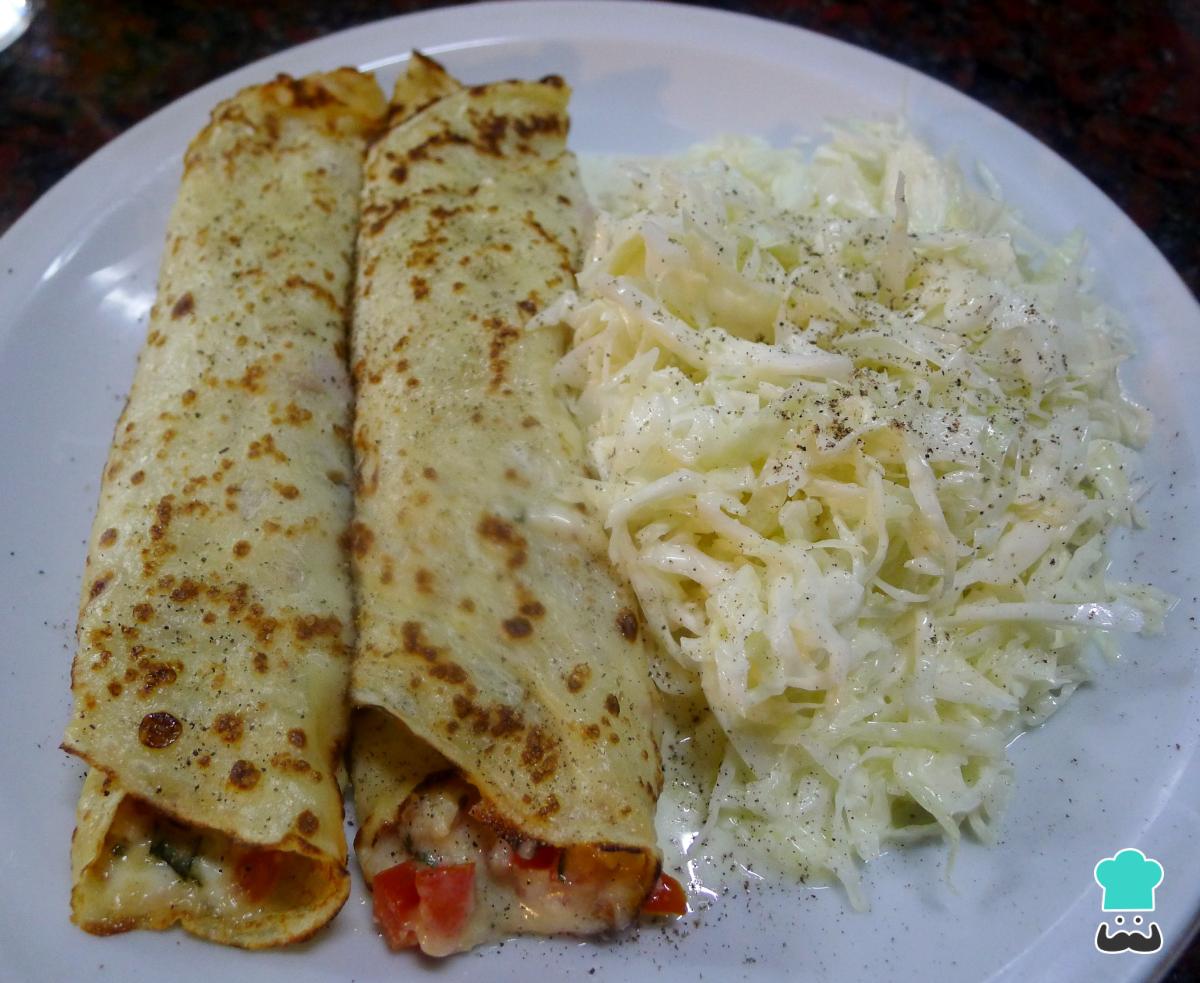 Receta de Deliciosos Crepes