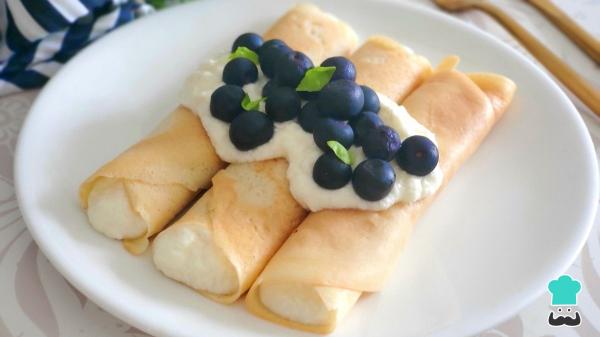 Receta de Filloas rellenas de crema: el postre gallego que conquista a todos con su interior suave y cremoso - Paso 8