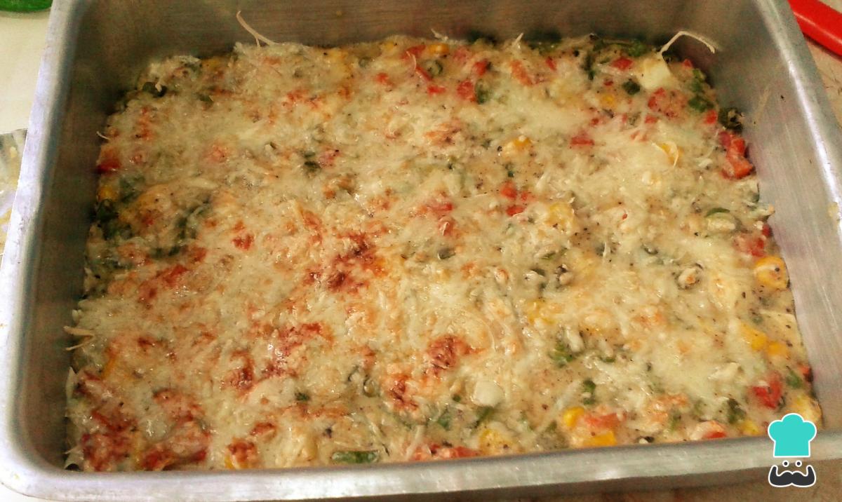 Receta de Verduras al horno con bechamel