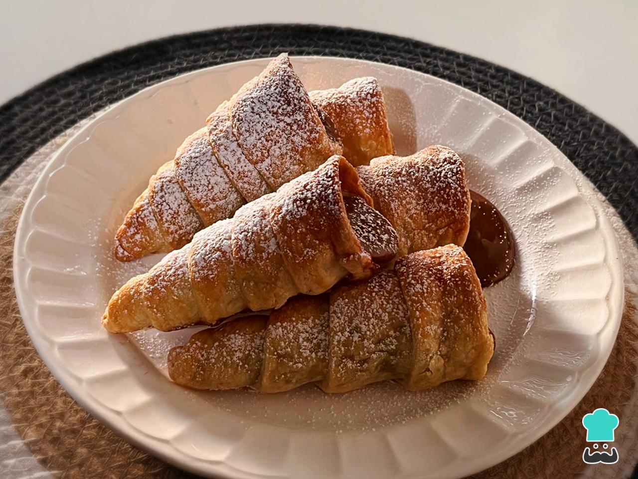 Cachitos dulces - Receta FÁCIL