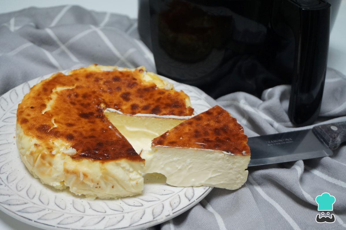 Receta de Tarta de queso en freidora de aire