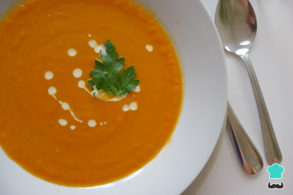 Receta de Crema de tomate y zanahoria con Thermomix