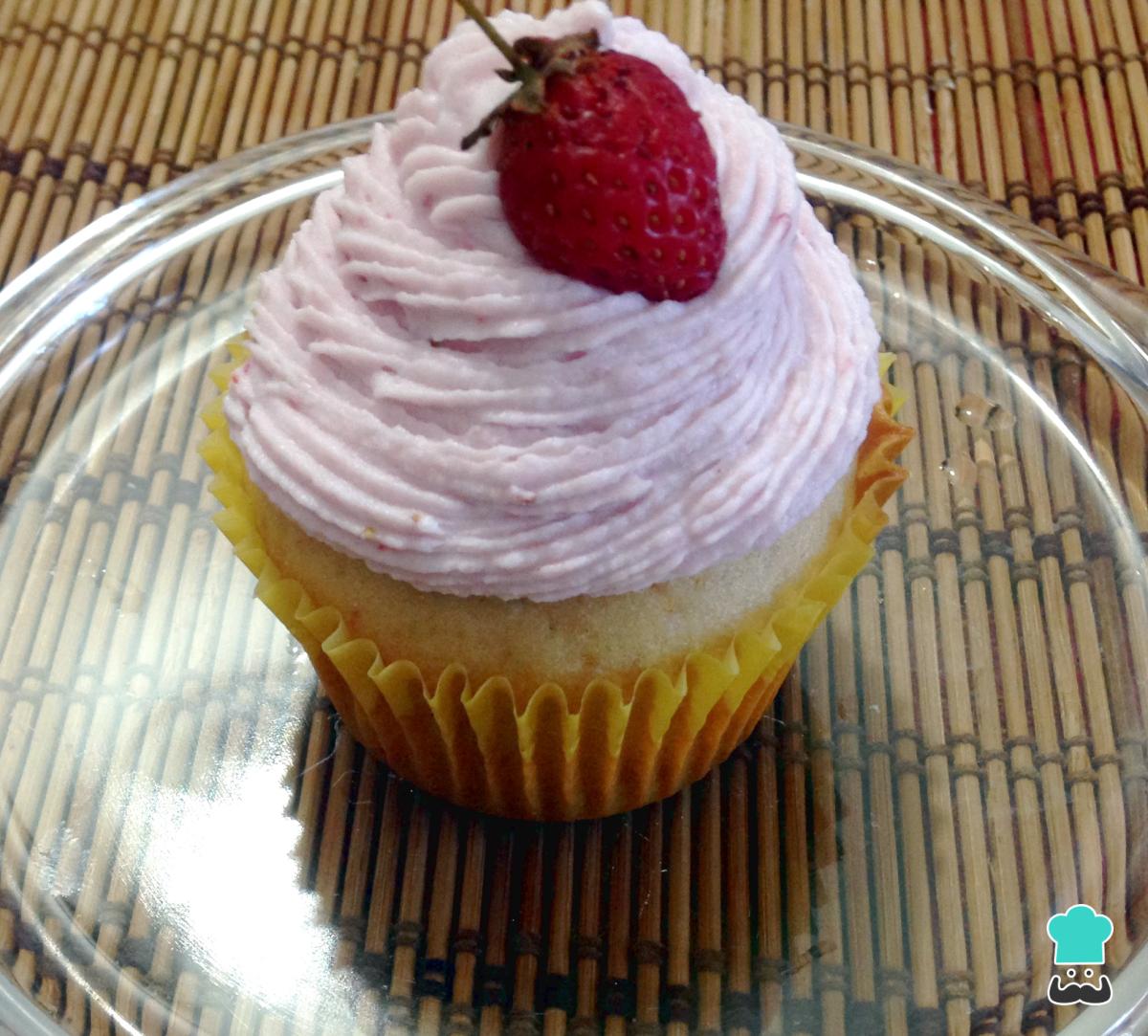 Receta de Frosting de fresa