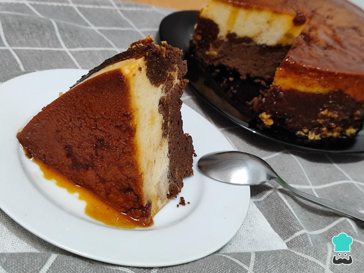 Receta de Chocoflan sin horno