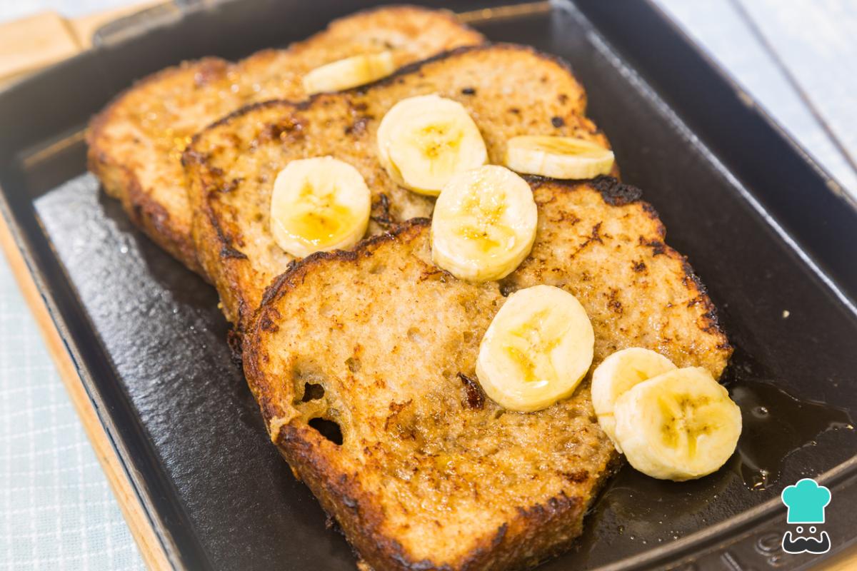 Receta de Tostadas francesas fit