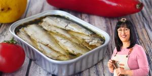 Anna Terés, cocinera: “La cena más rica y fácil del otoño se hace con 1 lata de sardinas, 3 pimientos, ajo y aceitunas negras”