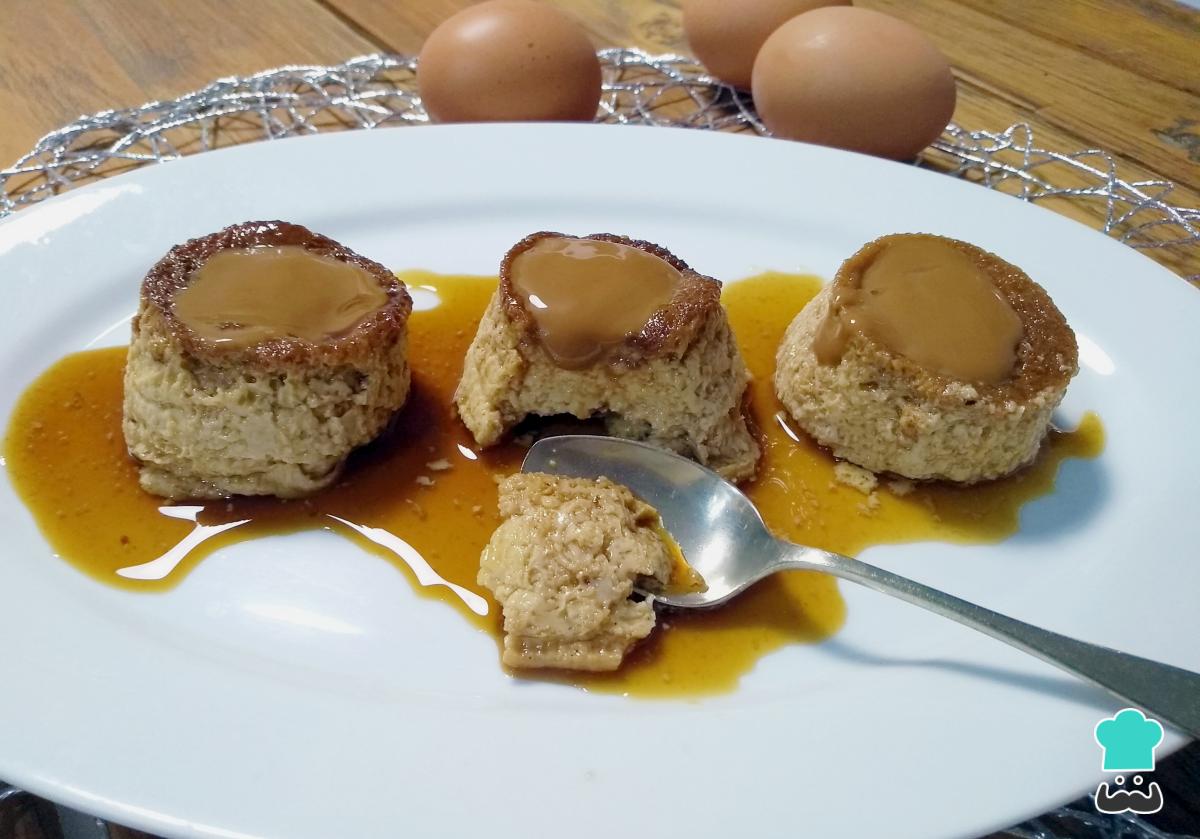 Receta de Flan de huevo casero