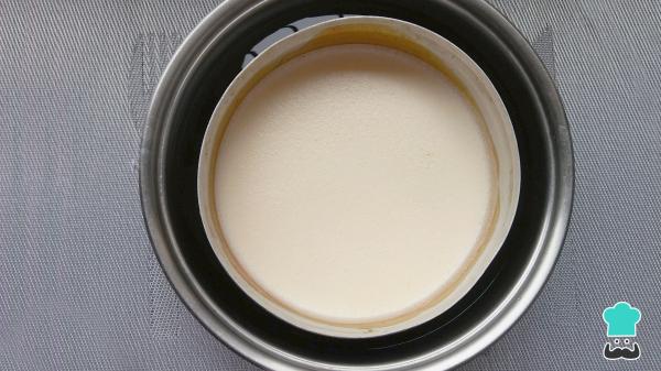 Receta de Quesillo en baño de maría sin horno - Paso 4