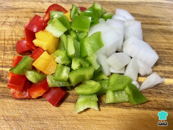 Receta de Alambre de puerco - Paso 1