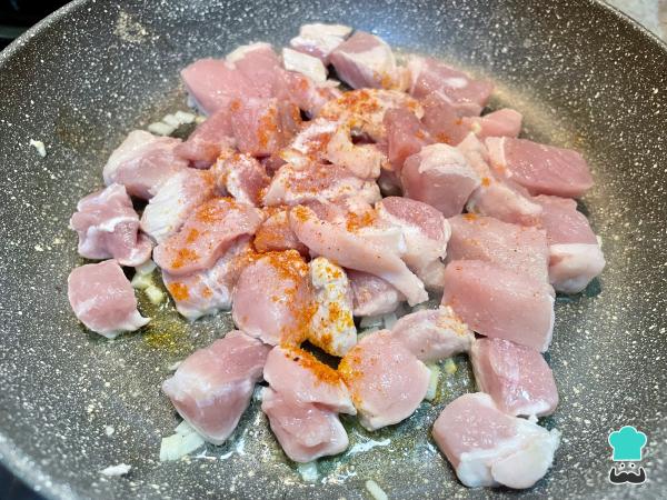 Receta de Alambre de puerco - Paso 3