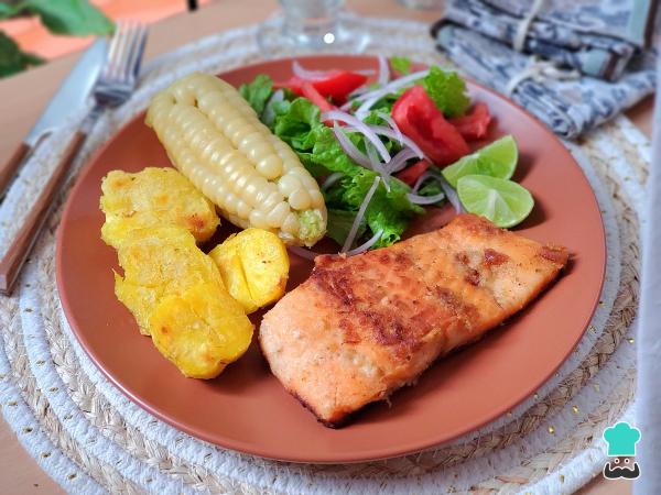 Receta de Trucha frita con papas