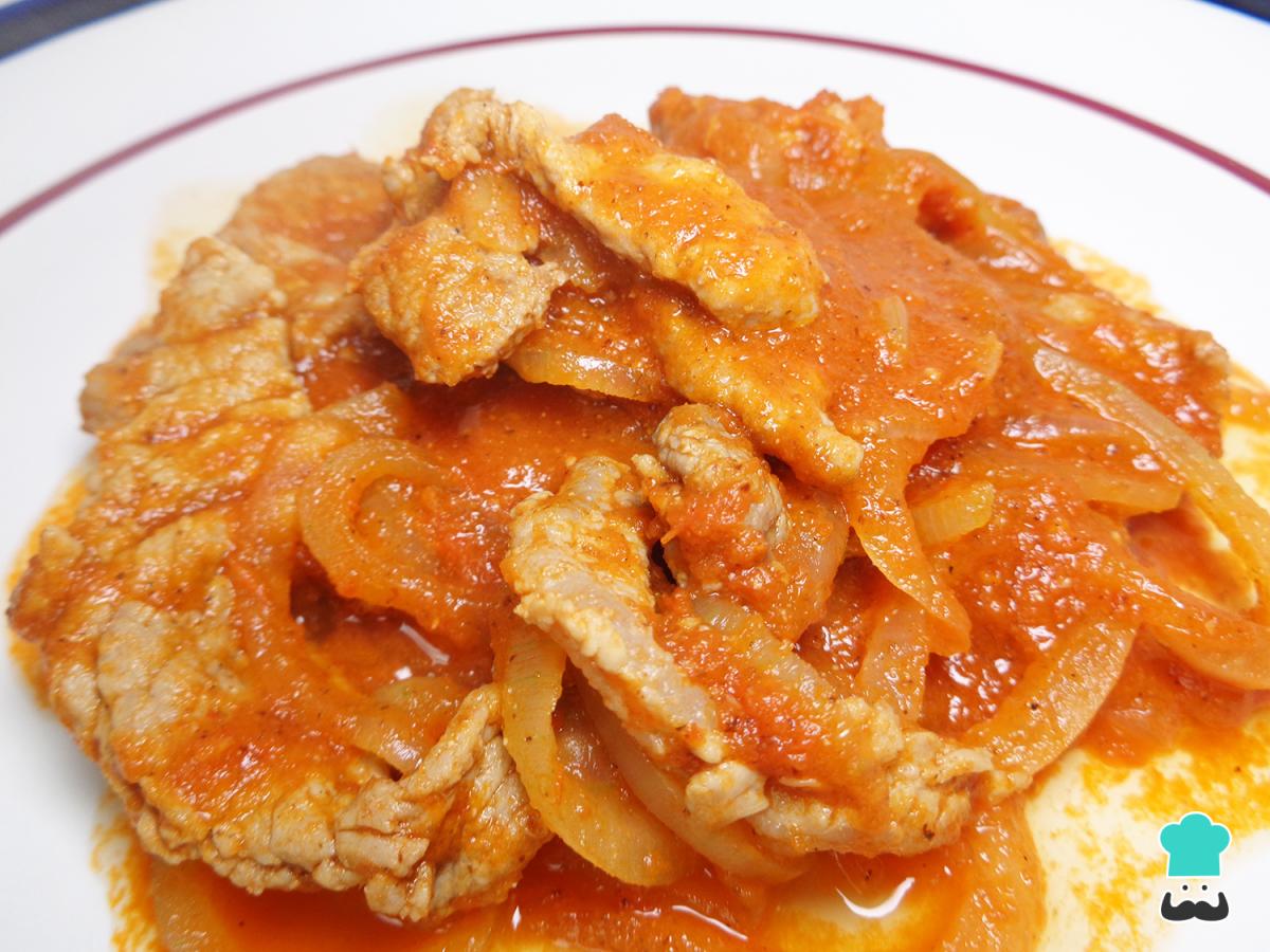 Receta de Fajitas de res al chipotle