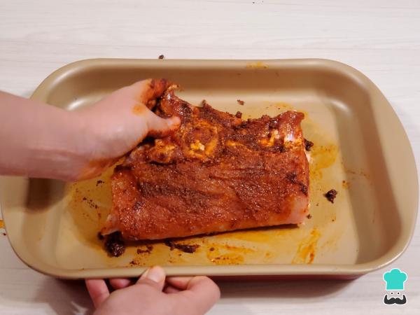 Receta de Lomo de cerdo al horno fácil y rápido - Paso 4