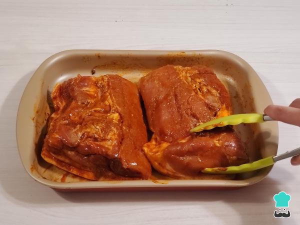 Receta de Lomo de cerdo al horno fácil y rápido - Paso 5
