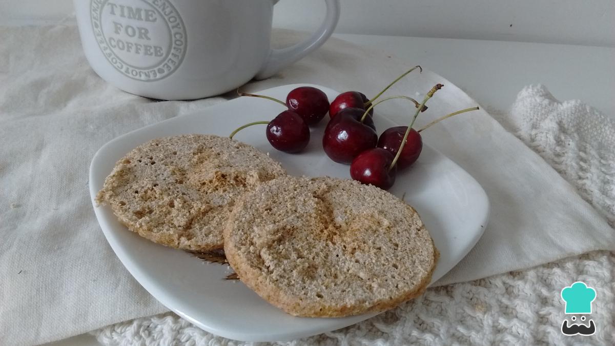 Receta de Pan de taza