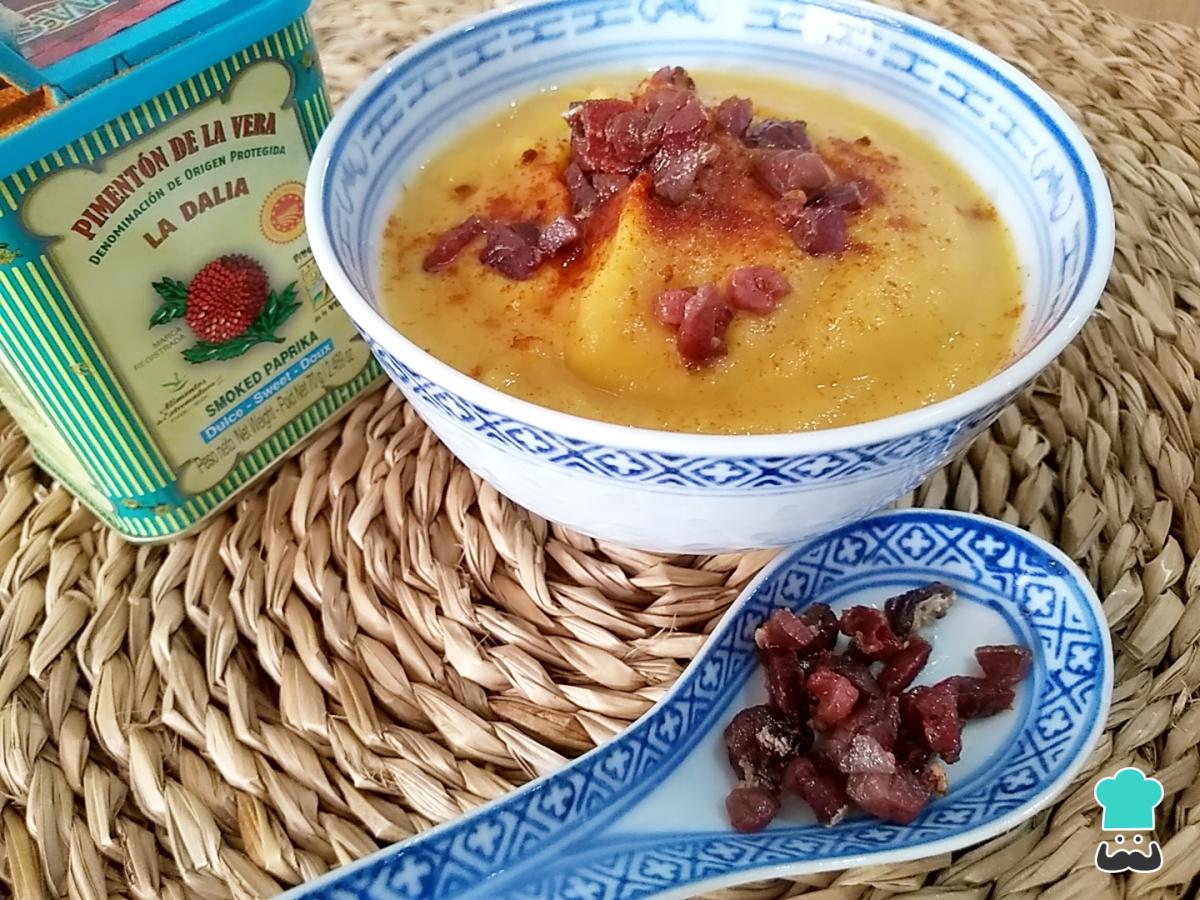 Receta de Sopa de calabaza