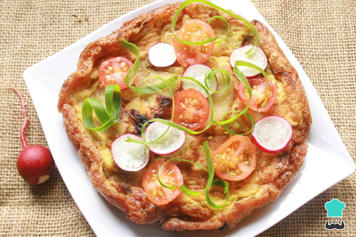 Receta de Tortilla de yuca frita