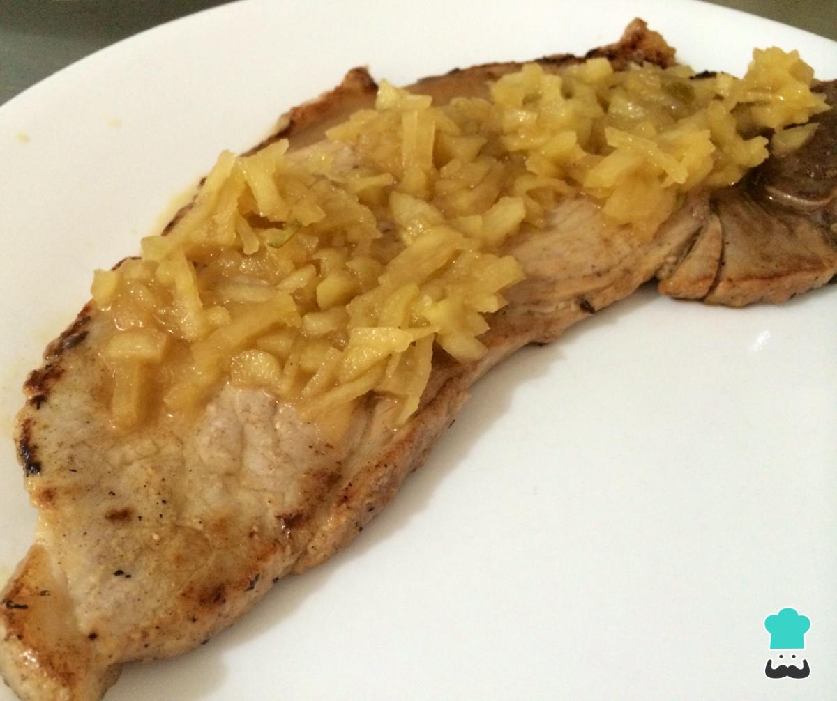 Receta de Salsa de manzana para carnes