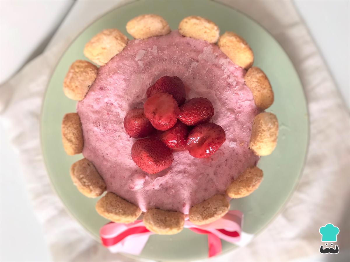 Receta de Carlota de fresa