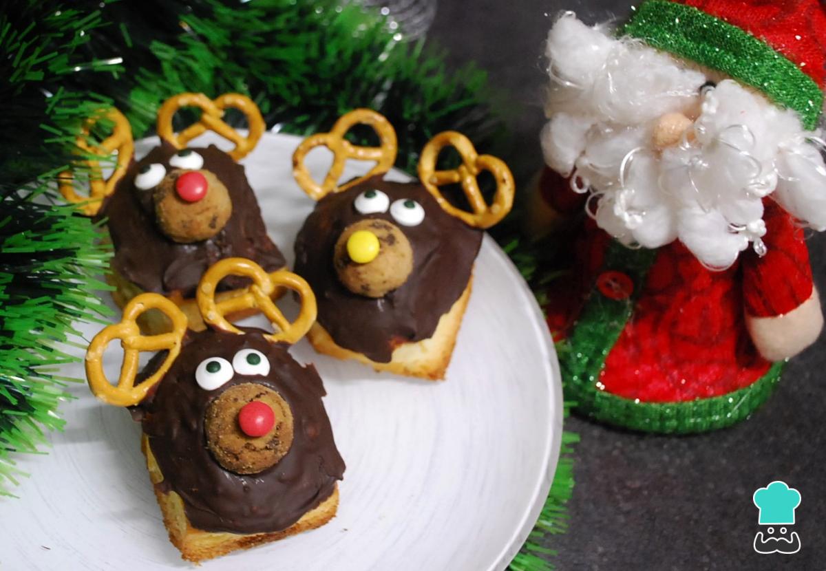 Receta de Cupcakes navideños: reno