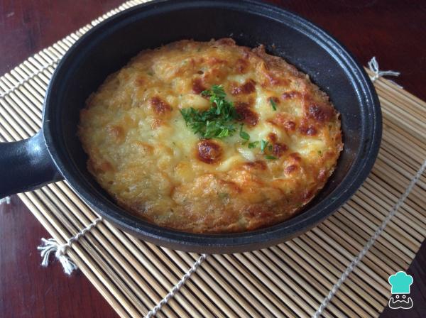 Receta de Pastel de jaiba