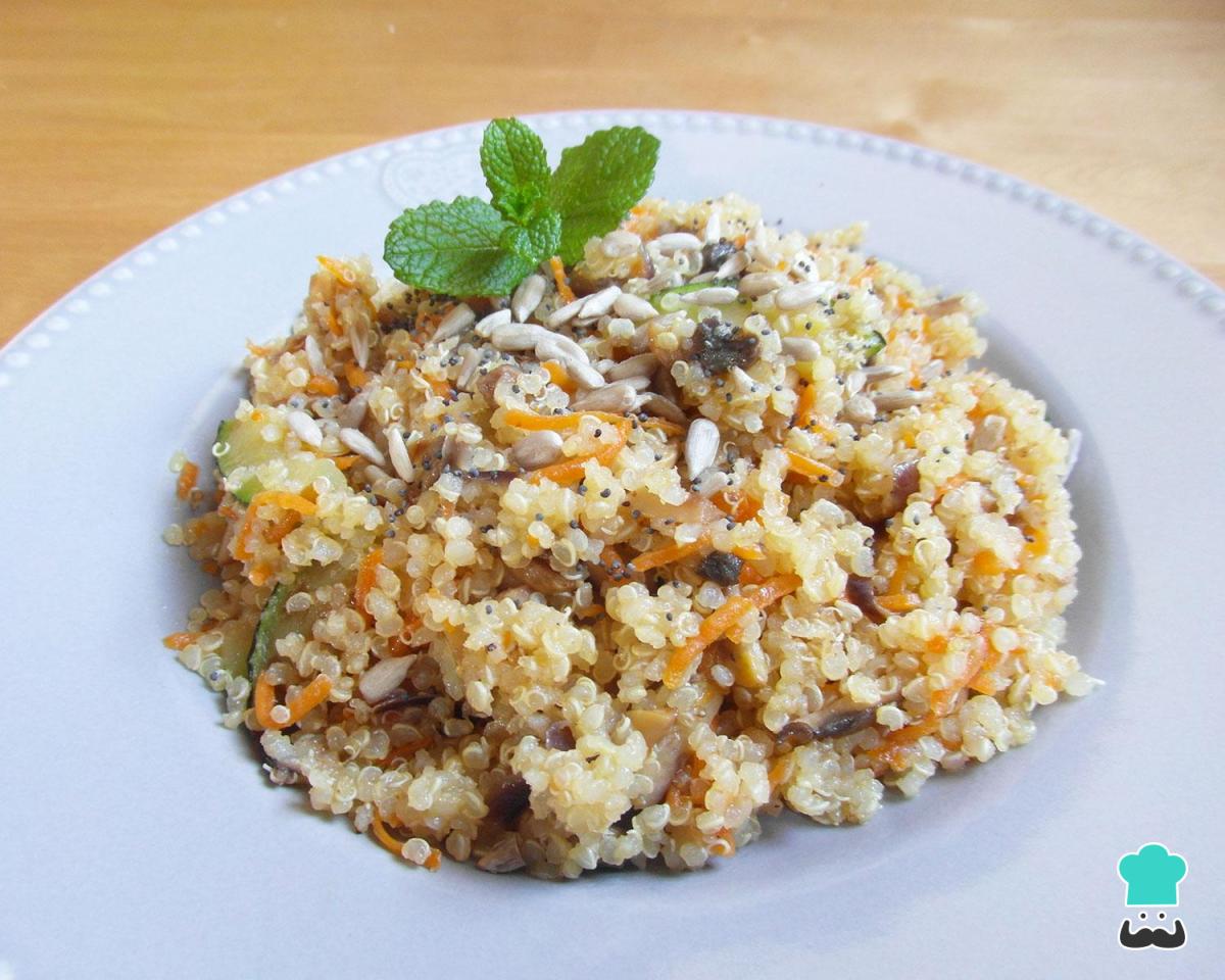 Receta de Ensalada de quinoa vegana