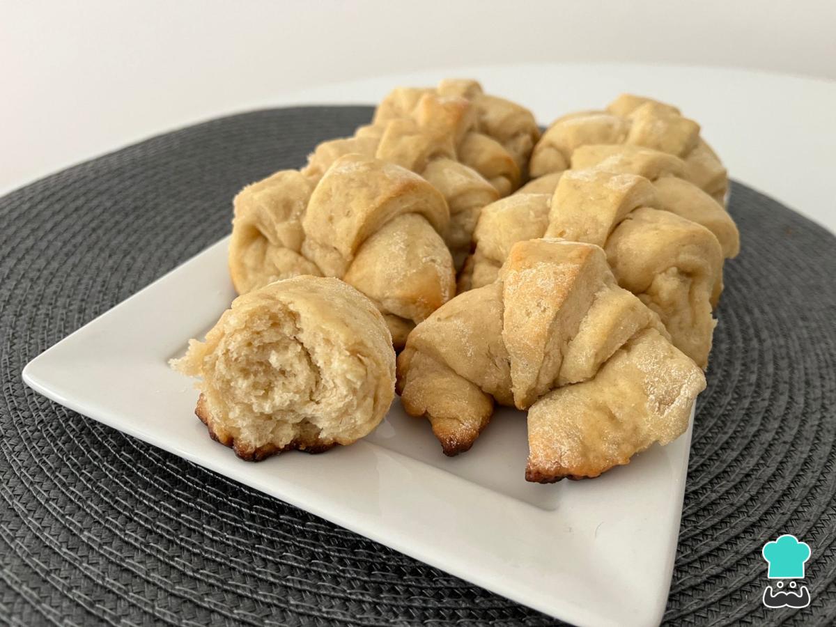 Receta de Medialunas sin manteca