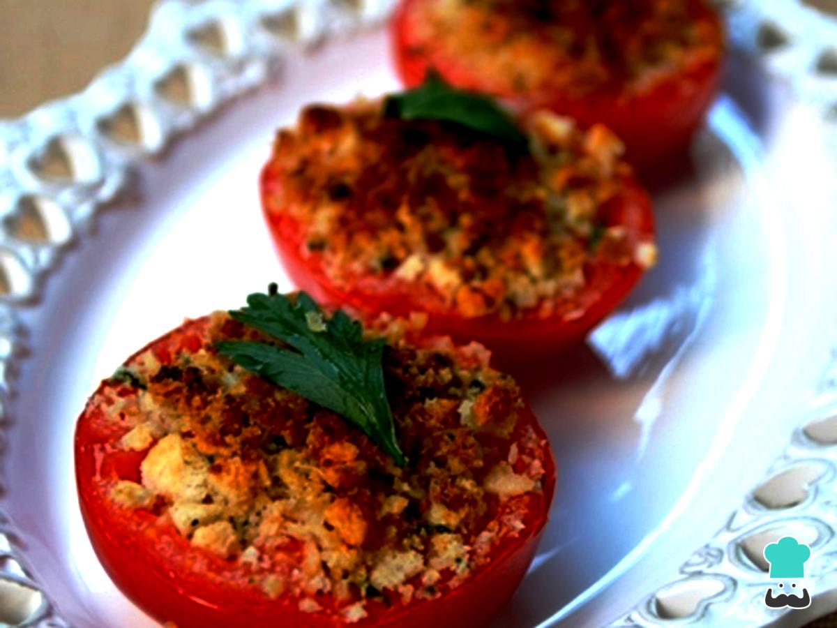 Receta de Tomates al microondas