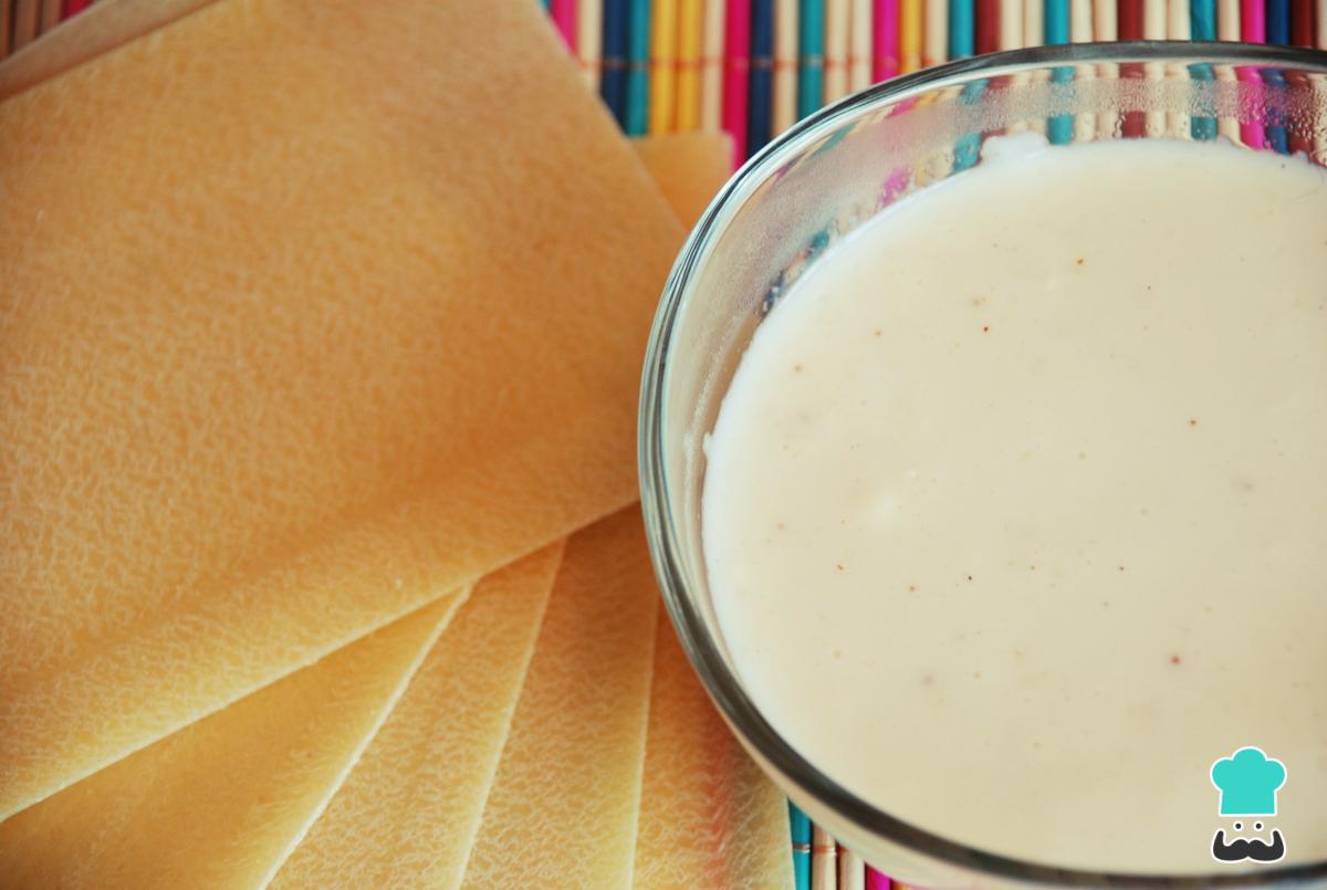 Receta de Salsa bechamel para lasaña