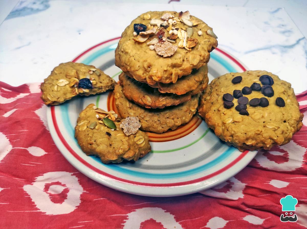 Receta de Galletones de avena